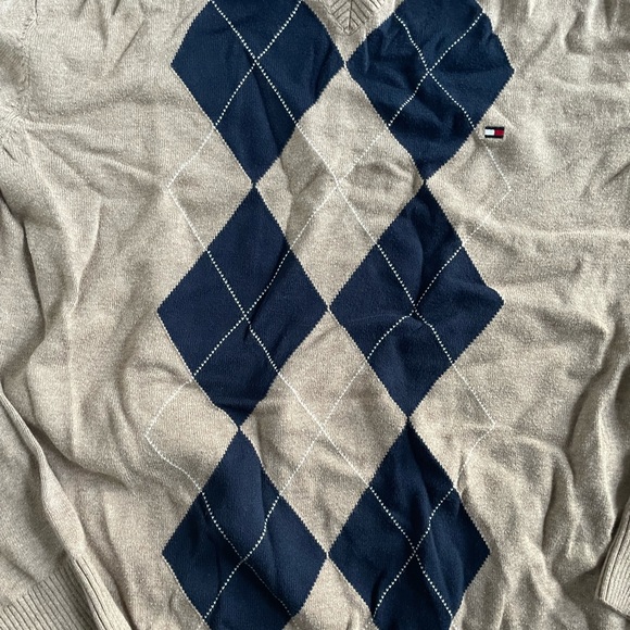 Tommy Hilfiger Argyle Sweater - Picture 2 of 3